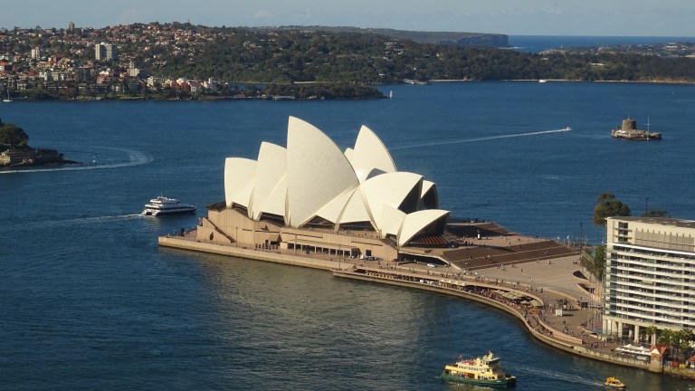 Das Abenteuer in Down Under beginnt.