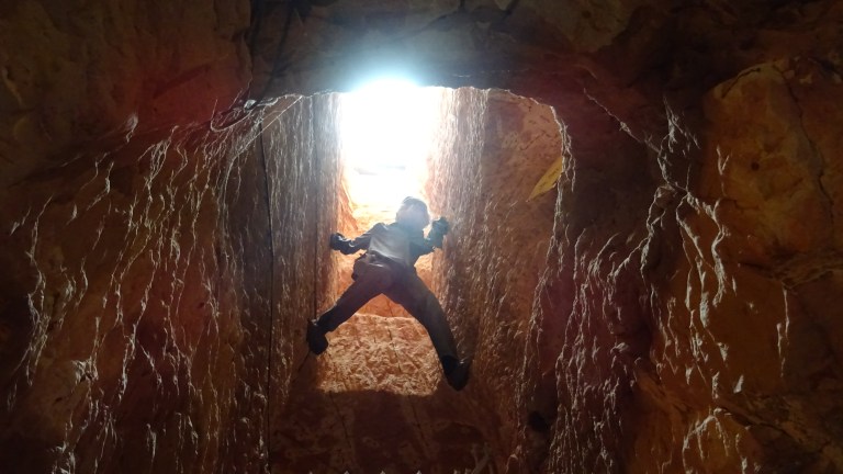 Zugangsschacht zu einer Mine