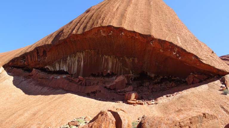 Interessante Felsformation 