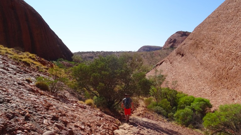 Wanderung im Valley of the Winds bei den Kata Tjuta
